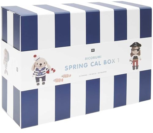Ricorumi Spring CAL Kit I - Maritime, 27x Ricorumi, 6x Ricorumi Twinkly Twinkly, 1x Ricorumi Neon, 1x Ricorumi Lamé