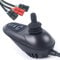 RVUEM Joystick Wheelchair, LED Instruction Joystick, 4 Keys Waterproof Controller, 24V DC Electric Wheelchair Accessories, Wheelchair Joystick Controller,Black,Motor Plug No.1