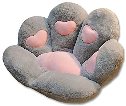 Cat Paw Seat Cushion - Comfy Cat Paw Shape Sofa, Plush Lazy Sofa cat paw Pillow | Cute Chair Cushions Cat Paw Shape, Accessories Stuff for Room Decor Bedroom Decor Pad