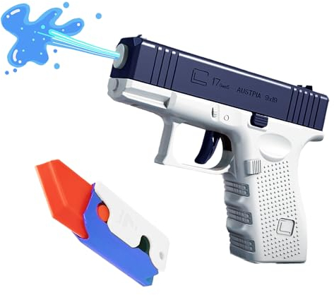 SUOXU Fidget Gun Toy, Wasserpistolen-Spielzeug, Kunststoff-Karottenmesser-Entspannungsspielzeug, sensorisches Spielzeug zum Stressabbau,Stress-Angst-Druckabbau-Spielzeug für Erwachsene und Kinder