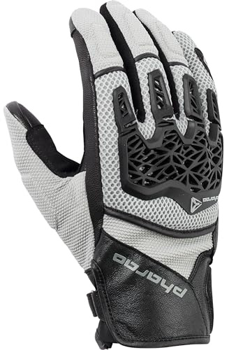 Pharao Yuma Air Leder-/Textilhandschuh Kurz – Sommer – Atmungsaktiv – 50% Leder