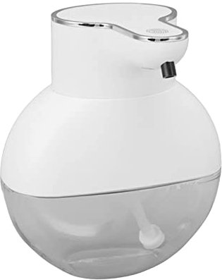 Sonew Wiederaufladbarer Automatischer Seifenspender, Berührungsloser, an der Wand Montierter 400-ml-Spender, IPX5 Wasserdicht, Infrarot-Induktion, Multifunktional für Handseife,