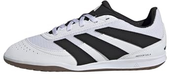 adidas Unisex Kinder Predator Club Indoor Sala Football Boots Kids 4.5 Fußballschuhe, FTWR White Core Black Lucid Lemon