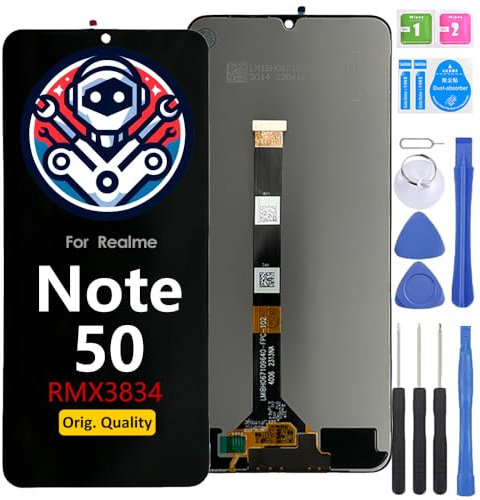 iYAiYO Écran LCD Display Digitizer Tactile pour Realme Note 50 Original Écran Remplacement Assemblé avec Outils