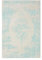 benuta Basic Teppich Sia - Creme/Türkis 300x400 cm - Kunstfaser - Rechteckig & im Style: Vintage, Boho-Style, Retro - Pflegeleicht für Wohnzimmer Schlafzimmer