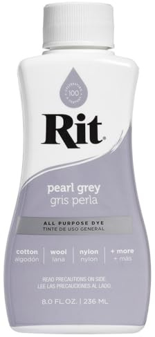 Rit - Tinte líquido multiusos gris perla, 236 ml
