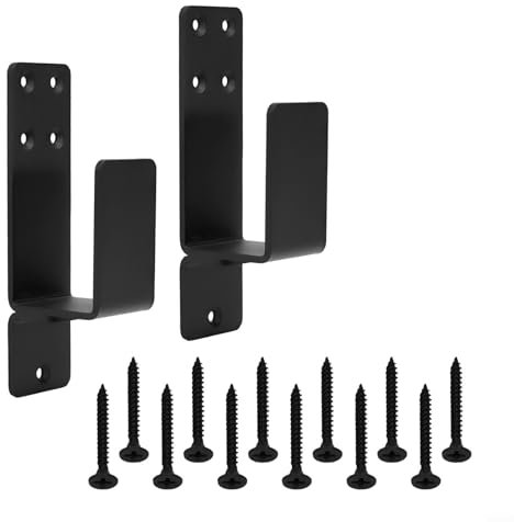 Schlankes und funktionales Tür-Absperrsystem mit stabilen 2 x 4 Holzrahmen (schwarz)