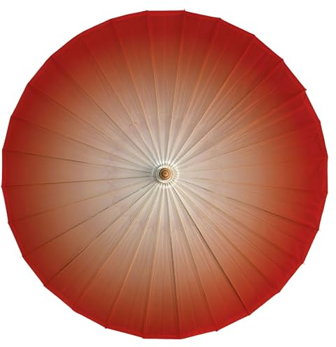 Odot Parapluie Papier Japonais, Parapluie Chinois Peinture, Parasol Oriental Fait à la Main, Parasol Papier Huilé Rétro pour Photographie Costumes Fête Décoration