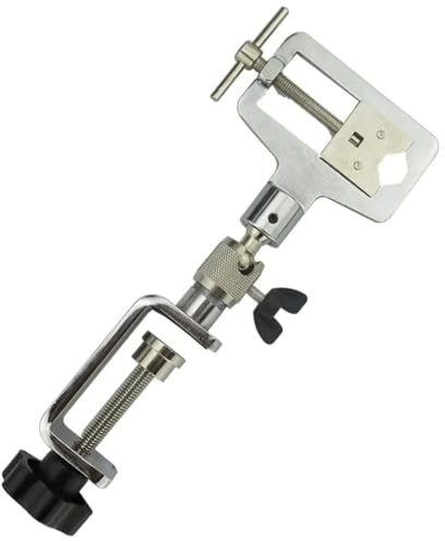 Fegtrtyoa Practice Clamp Tool Metal Alloy Adjustable Locksmith Tool Adjustable Metal Practice Lock Vise Clamp Locksmith Tools Softcover Type Practice Lock Vise Clamp