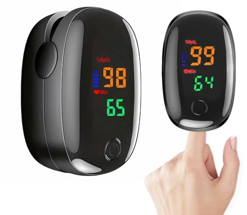 Tomedeks pulsoximeter sauerstoffsättigung messgerät finger Pulsoximeter, Blutsauerstoffsättigung, Blutsauerstoffüberwachung für Erwachsene