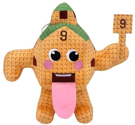 Yamobi Brainrot Plush 9,8 – Paluten Kuscheltier Roblox Style, Strawberry Elephant, Steal a Brainrot Plüschtier, Stealing Brains Plush, Soft PP-Cotton, Kissen & Sofa