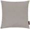 MAGMA Fino Kissenhülle ca. 40 x 40 cm hochwertig & knitterarm Farbe (69 Taupe) 1 Stück