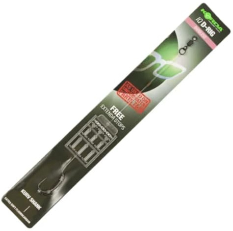 Korda IQ D Rig Barbless - 1 Karpfenvorfach, Größe/Tragkraft:Gr. 8 / 10lb