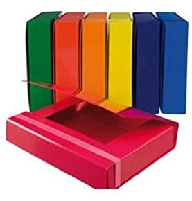 Starline STL5032 Cartella con Elastico, 1 Confezione da 7 pezzi