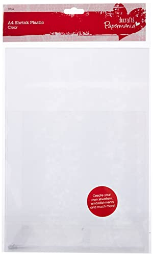 Papermania PMA 169206 A4 - Einziehbare Plastikfolie, 1 X 10er Pack