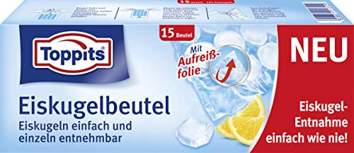Toppits Eiswürfelbeutel, 15 Stück für 300 Eiswürfel