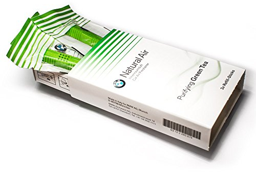 BMW Original Natural Air Grün Tee 3 Stick Auto-Lufterfrischer Refill-Kit 83122298517
