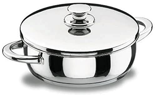 LACOR - 40620 - Tartera con Tapa Vitrocor 20cm INOX