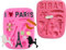 Anyana Mini Paris Eiffelturm Pudel Fleur de Lis Form Kuchen Fondant Silikon Blütenpaste Form für Zuckerpaste Mode Party Cupcake Dekorieren Topper Dekoration Zuckerwerk Zuckerguss Keks Dekor