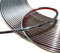 AERZETIX: 4mm 15m Bande baguette adhésive couleur chrome nickel argent