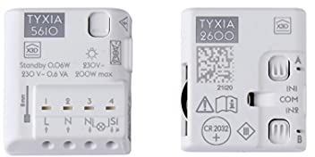Delta Dore Pack Tyxia 501 pour installation d'un va-et-vient sans travaux Tyxia 2600 + Tyxia 5610 - Eclairage connecté - 6351407