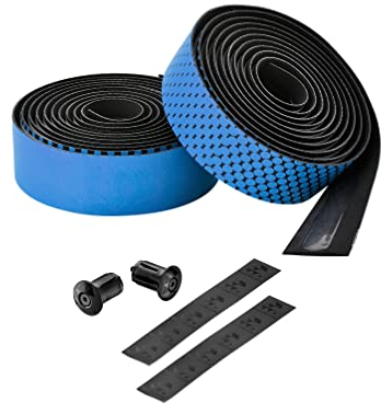 Ciclovation Leather Touch Fusion Dot Lenkerband, Blau, Einheitsgröße