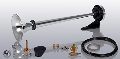 Marco LKW Druckluft Einzelhorn 68cm lang + Zugventil inklusive Zubehör