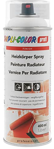 DUPLI-COLOR Heizkörperspray RAL 9010 Reinweiß seidenglänzend 400 ml