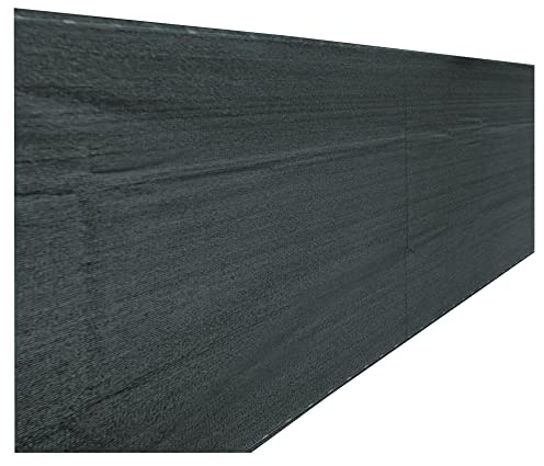 NOOR Zaunblende Sichtschutz - PP/PE-Gewebe 180g/m² - 1,5 x 5 m Anthrazit | Tennisblende UV-beständig - winddurchlässig & nahezu blickdicht - inkl. Befestigungsschnur für Garten, Terrasse & Balkon