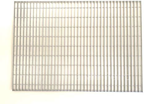 Grigliato bordato zincato a caldo, maglia 76x25mm, sezione piatto 25x2mm. Taliani Ferro (700x1000mm)