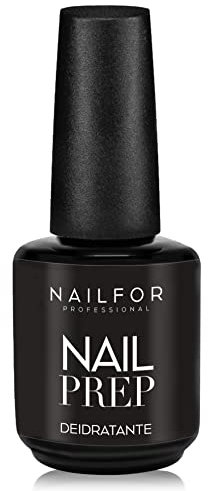 NAILFOR Nail Prep - Deshidratador Nailprep para esmalte de uñas semipermanente y extensión de uñas profesional en gel uv y acrílico 15ML