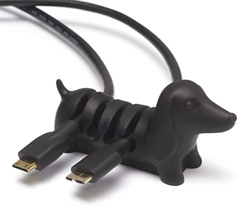 Gifts for Readers & Writers Kord Keeper Cable Tidy Organiser, Black