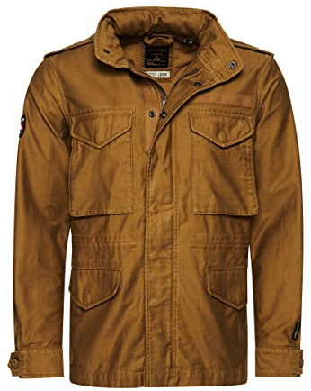 Superdry Vintage M65 Military JKT Jacket, Vert, XL Hommes