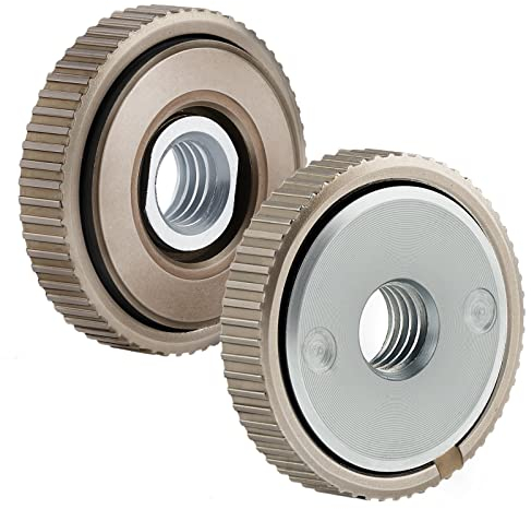 2 PCS Schnellspannmutter M14 LUNEKUCK Schnellspannmutter SDS Clic M14 Spannmutter für alle Winkelschleifer von AEG, Black & Decker, Dewalt, Flex, Hitachi, Metabo, Makita etc.