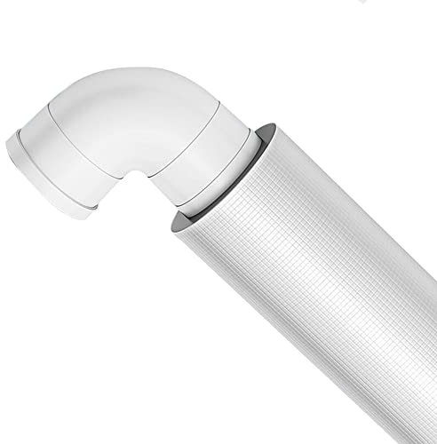 WFENG 1m Rohrisolierung-Isolierung Rohr ID 50mm-160mm, Frostschutzmittel Flammschutzmittel/Thickness 1cm / 75mm ID