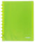 Atoma - Album de présentation A4 à Anneaux - 30 Pochettes Détachables / 60 Vues Protège-Documents - Vert Transparent
