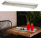 Cepewa Dekotablett Dekplatte │ Aluminium gehämmert 29x9cm silber eckig │Serviertablett Tischdekoration (1 x Dekotablett 29x9cm silber)