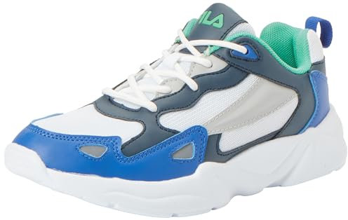 FILA Ventosa CB Adolescentes, Zapatillas, White Navy Surf The Web, 38 EU