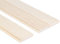 Saunainter Profilholz Espe Klasse A Nut-Feder STS4 15x120mm 2400mm 6Stk Baumaterial für Sauna und Innenräume