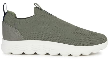 Geox Men's U Spherica A Sneaker, Dk Green, 11 UK