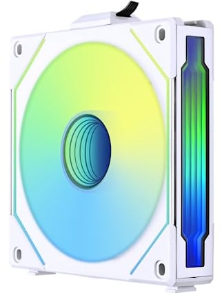 LIAN LI UNI FAN SL-INF 120mm Reverse Blade ARGB Fan - White