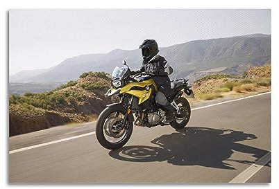 YATU Sport-Motorrad-Poster für BMW 750 GS, dekoratives Gemälde, Leinwand-Wandposter und Kunstdruck, modernes Familienschlafzimmer-Dekor-Poster, 60 x 90 cm