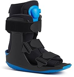 Ovation Medical Gen 2 Pneumatic Walking Boot - Lightweight, Low Profile CAM Walker Boot - Premium Medical Boot for Foot Injuries, Ankle Sprains, Fracture Recovery Support, & More (Short, Medium)