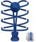 7STROBBS 2 PAIRS No Tie Elastic Trainer Laces, Easy Lock Shoelaces for Sport Running Walking Boots, Converse Shoe Lace for Adults Kids Women Mens Blue