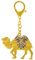 Juanxian 2024 Feng Shui Kamel-Schlüsselanhänger, Cash-Flow-Kamel-Amulett, bringt Glück w5467, gelb, 11.5*6cm