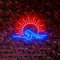Sunrize Wave Letreros de Neón para Decoración de pared, Regulable LED Arylic Neon luz de neón Gaming para dormitorio de niños,sala de juegos,dormitorio,hogar,bar, 41 x 29 cm,Alimentado por USB