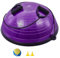 VEVOR Halb-Gymnastikball-Trainer, 23 Zoll Balance-Ball-Trainer, 660 lbs Stabilitätsball, Yoga-Ball mit Widerstandsbändern und Fußpumpe, Kraft-Fitnessball für das Heim-Fitnessstudio, Ganzkörpertraining