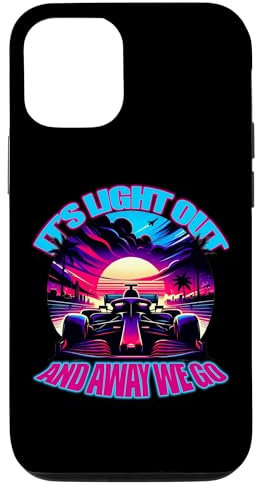 Hülle für iPhone 14 Es ist Licht aus und los geht's Formel Racing Circuits Sport