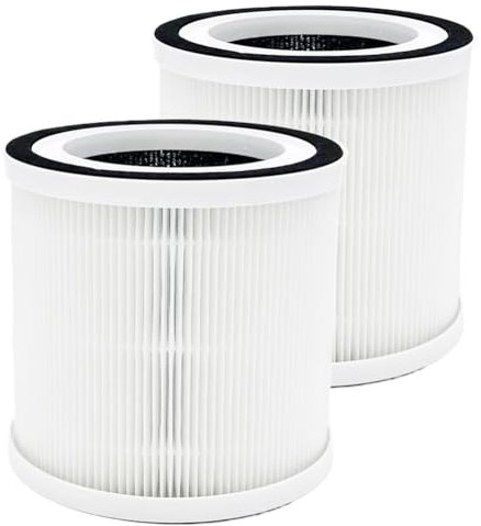 sieloonger Replacement Air Filter Compatible with TCL BREEVA A1/A1W AIR Purifier,H13 True HEPA 3-in-1 Replacement Filter, Efficiency Activated Carbon,Pack of 2