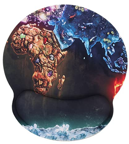 Lurrose 2 Pz tappetino per mouse da polso mouse per laptop comodo supporto per il polso mousepad gaming mouse pad gaming poggiapolsi del mouse del computer tappetino per tastiera e mouse
